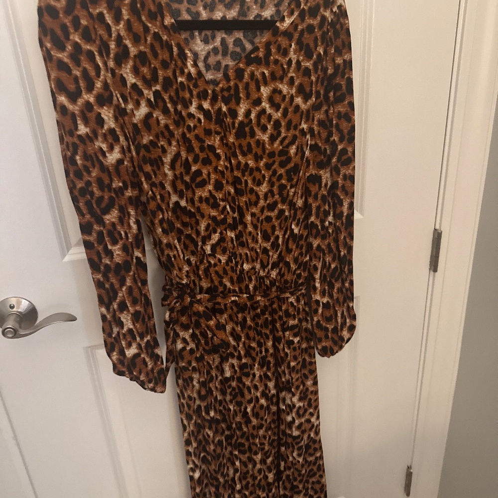Talbots leopard Dress never worn
